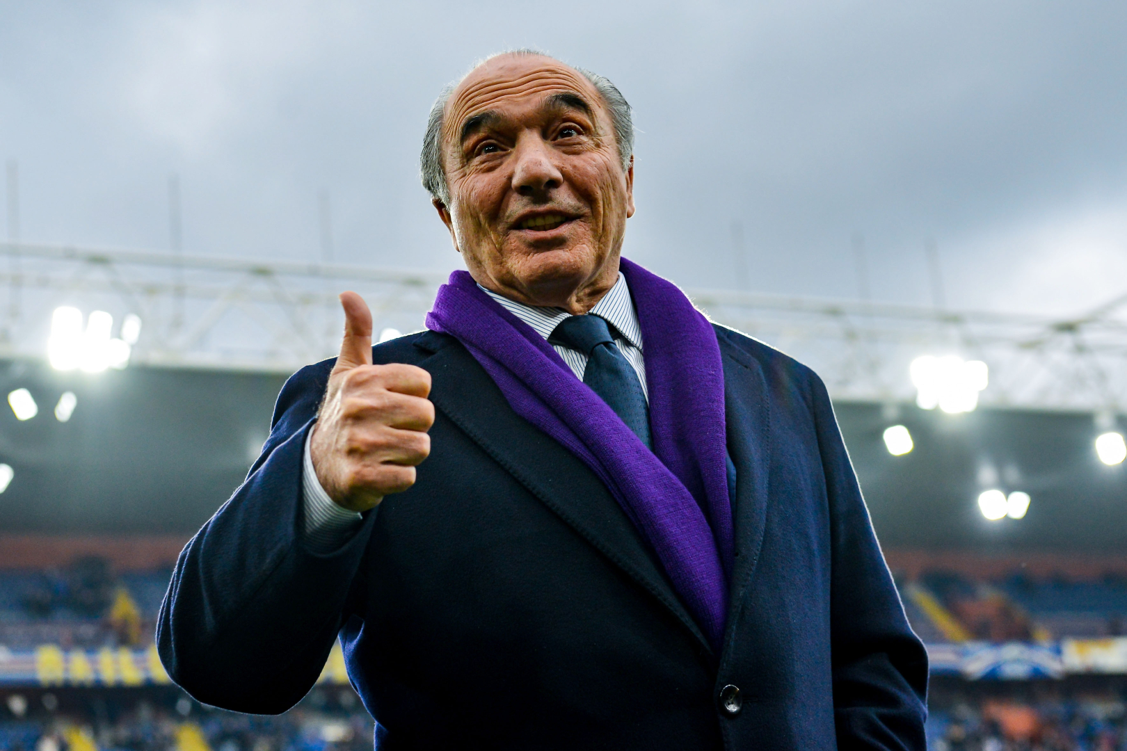 Fiorentina, l'accoglienza di Commisso per Pioli: "Sono molto contento, il mister ha voglia di lottare"