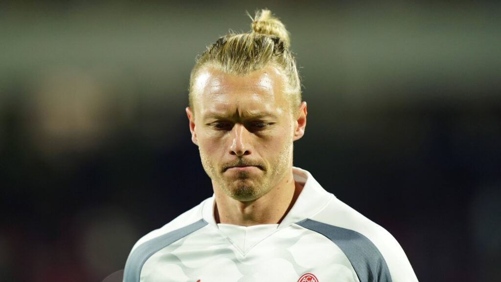 Simon Kjær, il difensore del Milan