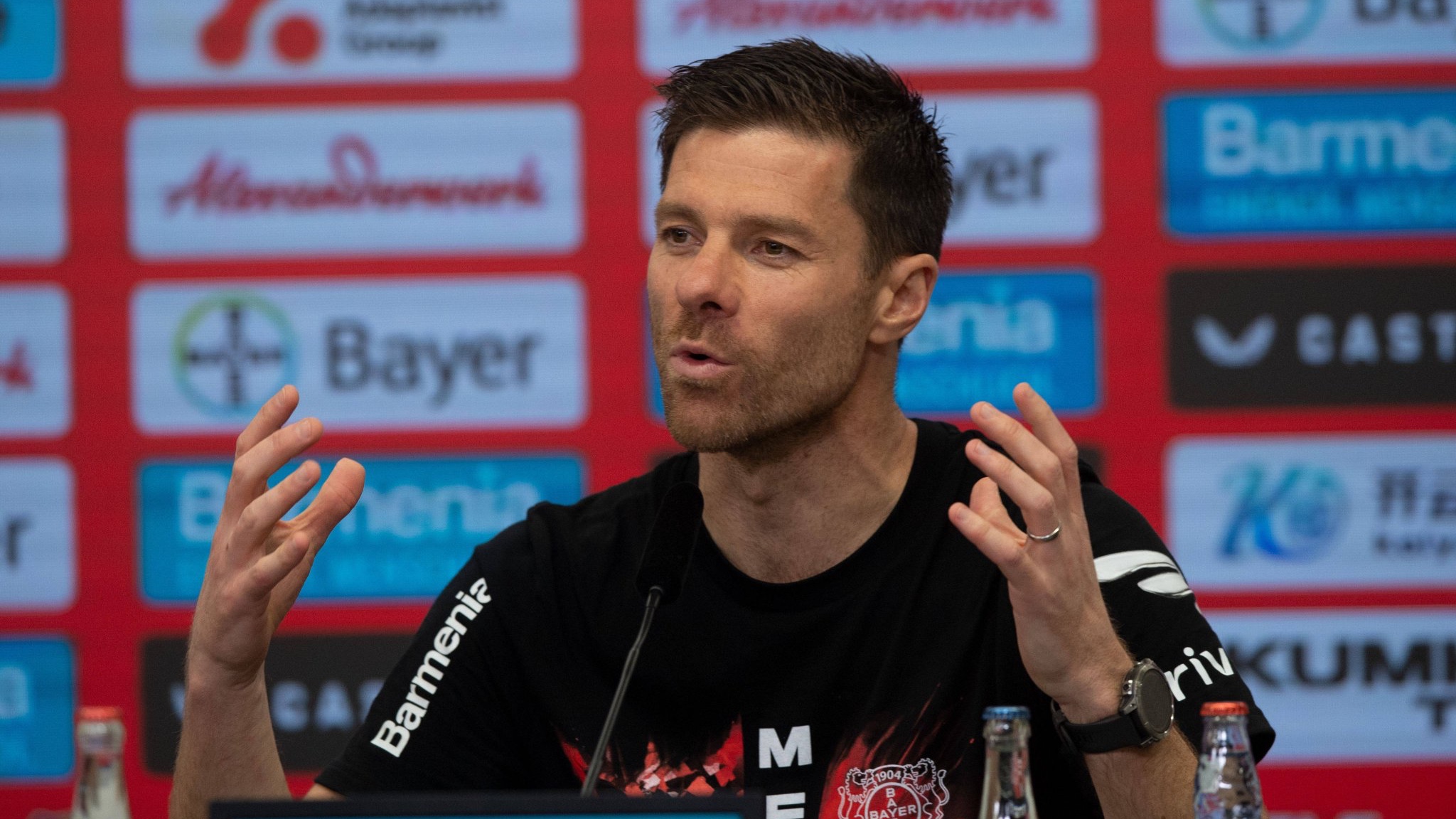 Xabi Alonso, allenatore del Bayer Leverksuen
