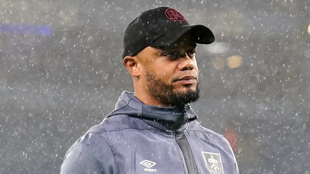 Kompany, allenatore del Burnley