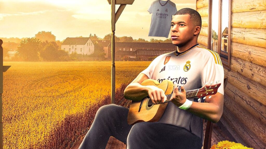 Kylian Mbappé, giocatore del Real Madrid