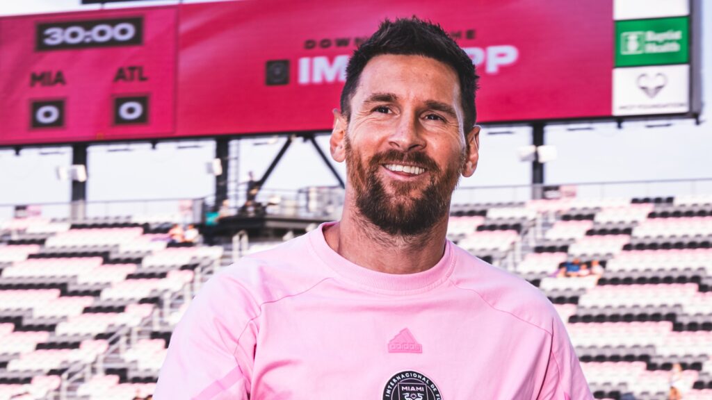 Lionel Messi, attaccante dell’Inter Miami