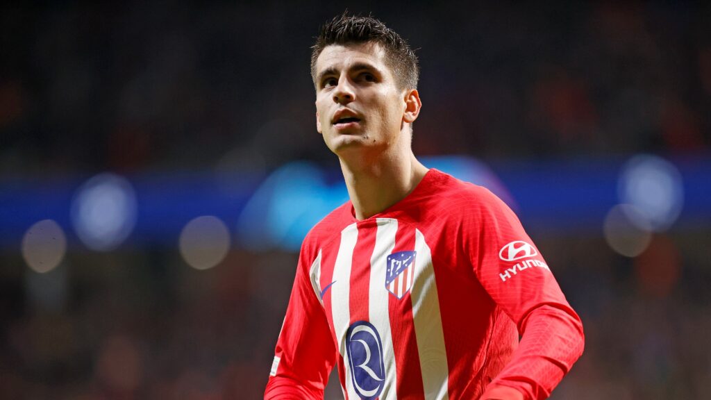 Álvaro Morata, attaccante dell’Atlético Madrid