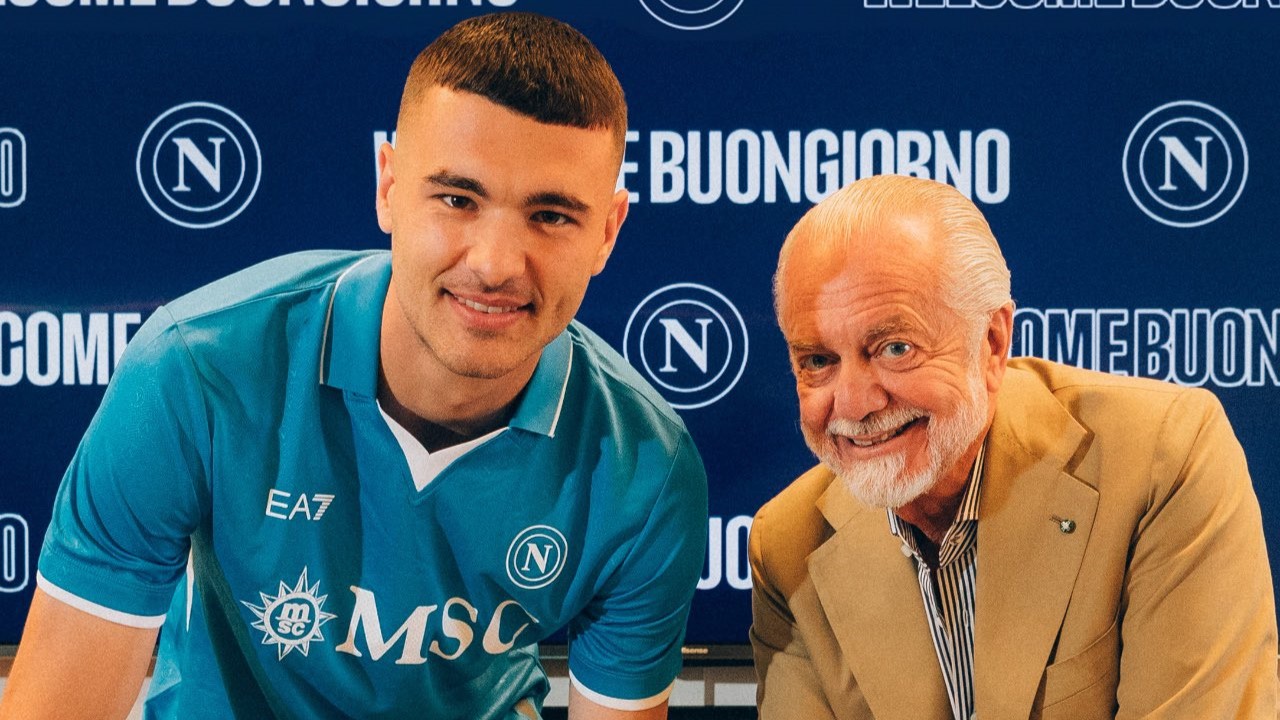 Napoli, ufficiale l'arrivo di Buongiorno