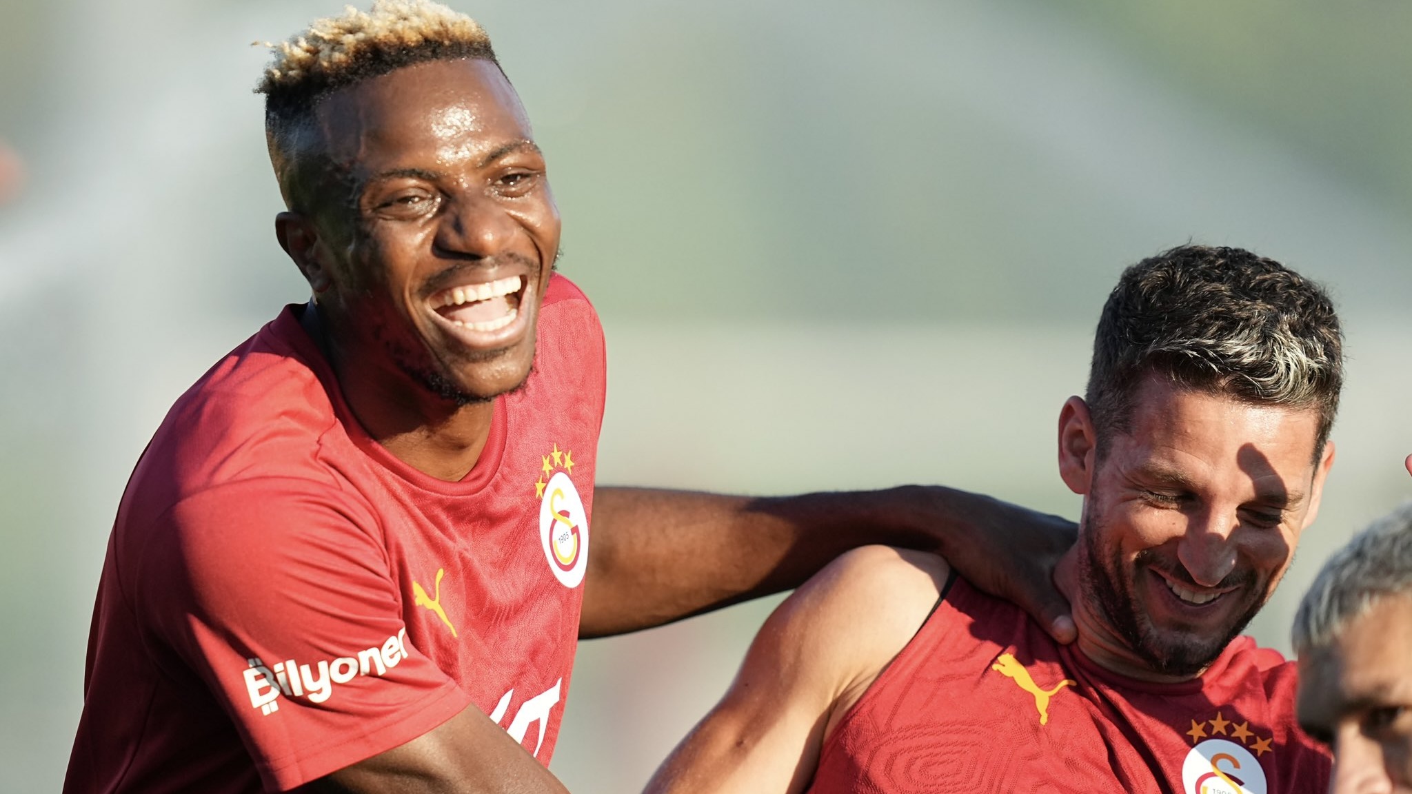 Primo allenamento per Victor Osimhen con il Galatasaray (Account X Galatasaray SK) direttacalciomercato.com