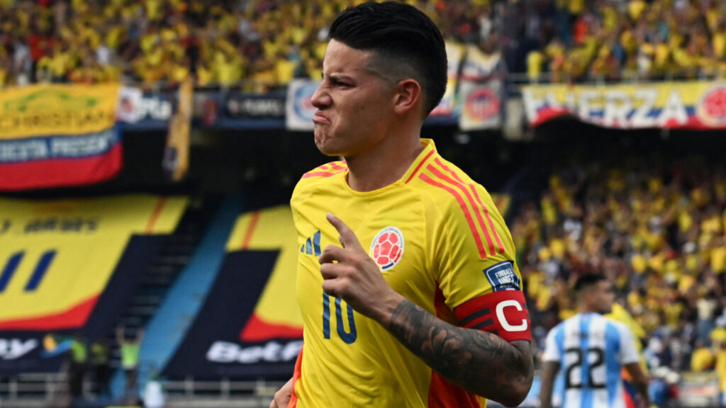 James si prende la rivincita: la Colombia vince sull'Argentina