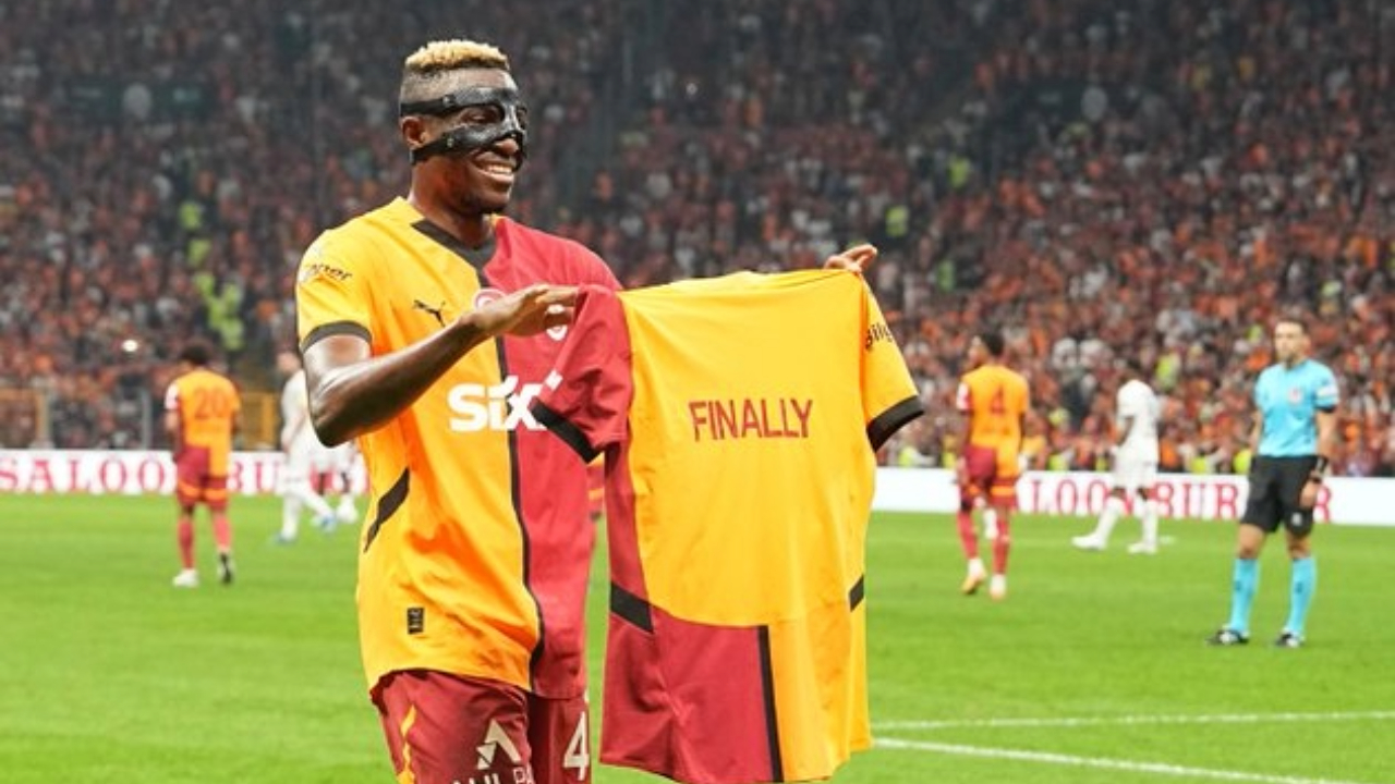 Galatasaray, Osimhen si sblocca: doppietta in 28' per l'ex Napoli (Getty Images) direttacalciomercato.com