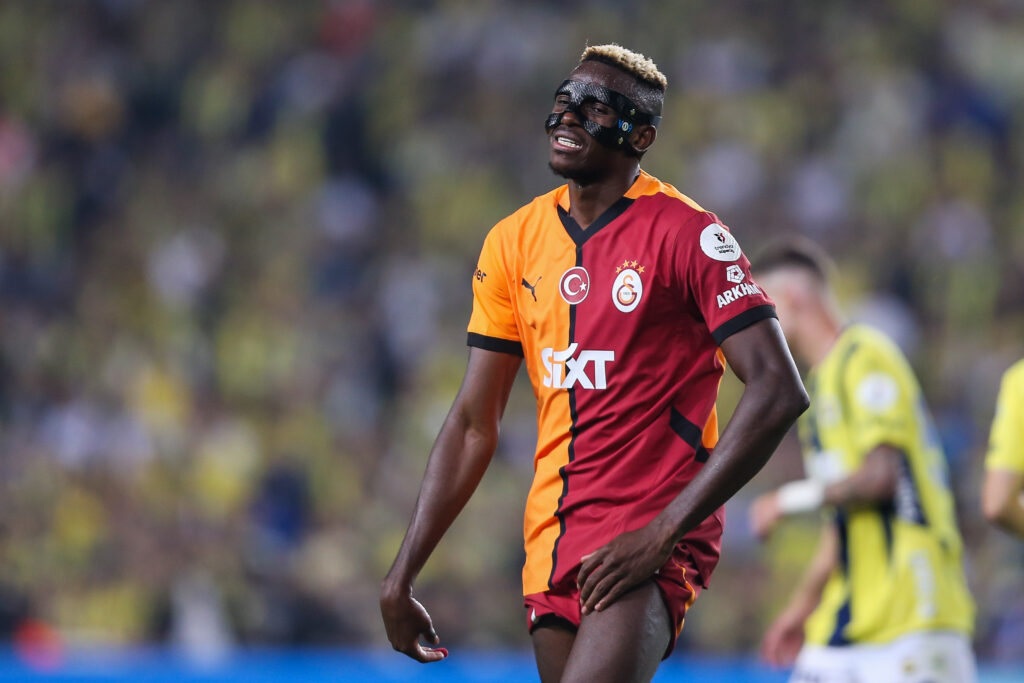 Galatasaray, guaio Osimhen: rischia un lungo stop
