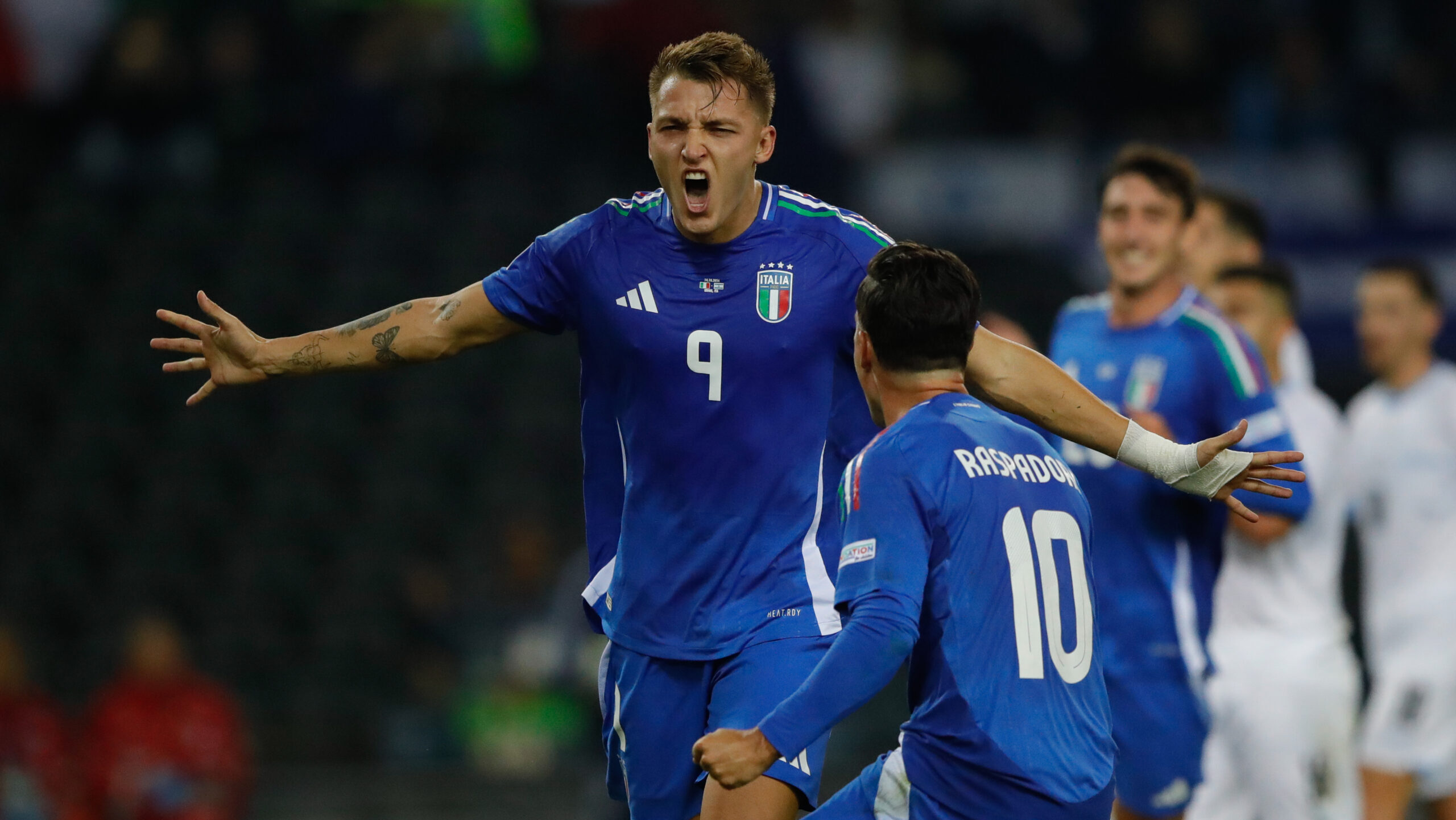 Nations League, l'Italia batte Israele e ringrazia la Francia: Retegui ancora in gol, doppietta per Di Lorenzo