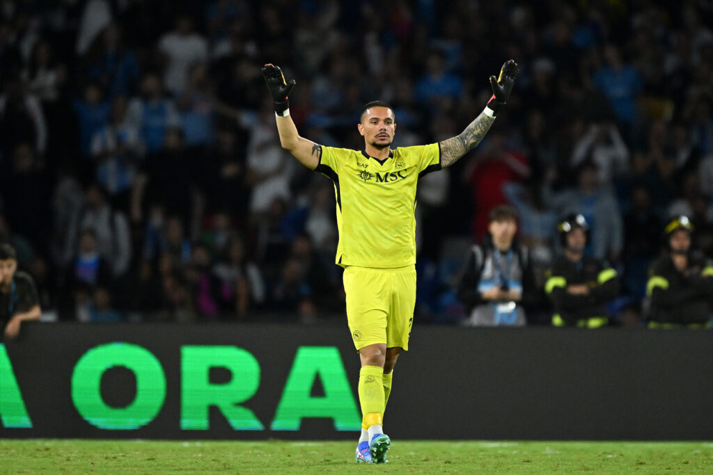 Napoli, Caprile: "Meret? Mi sento fortunato di allenarmi con lui. Classifica? Vedremo a Maggio"