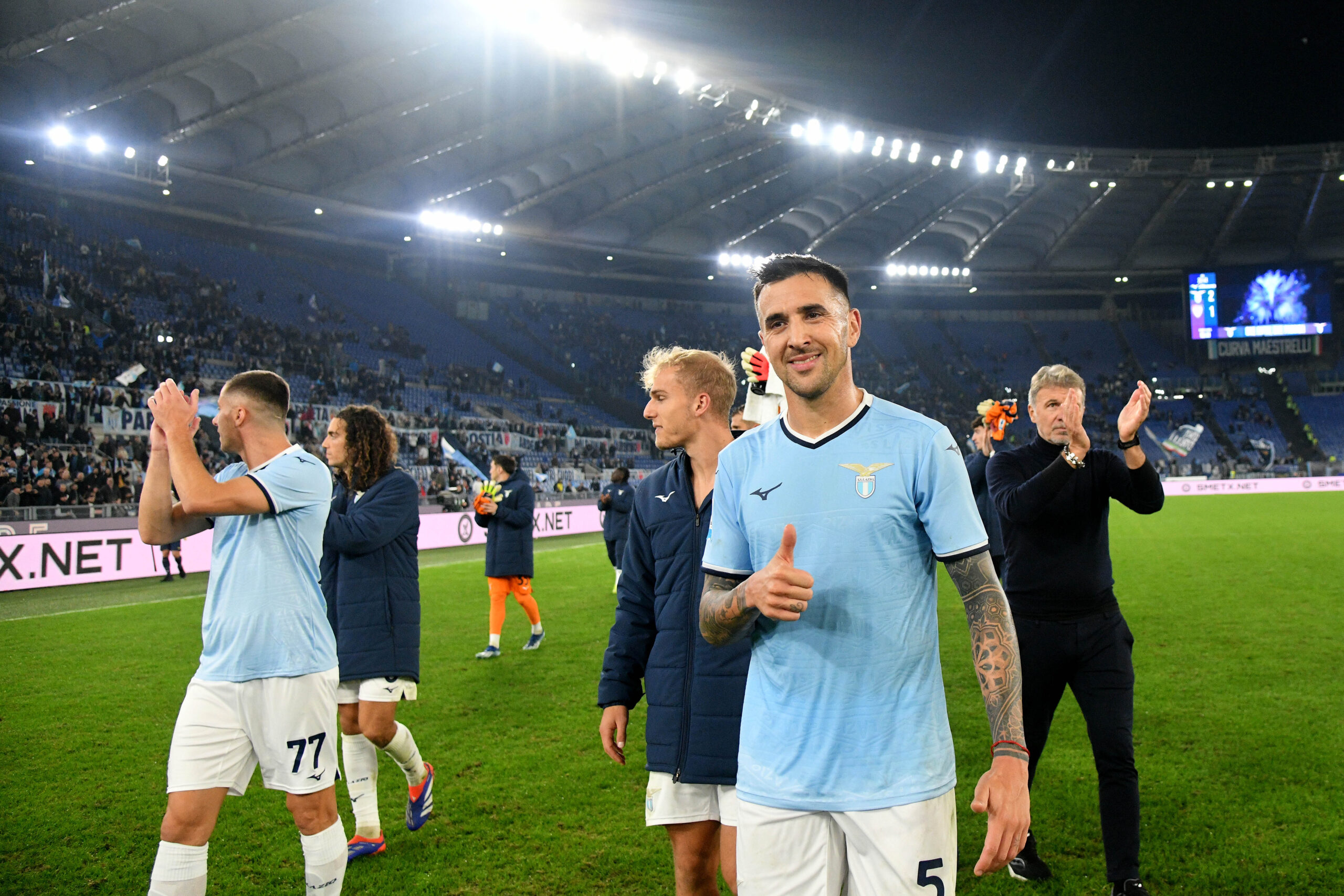 Lazio, Vecino: "Rinnovo? Non ci ho ancora pensato"