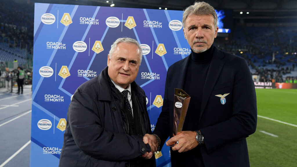 Lazio, Baroni: "Vogliamo essere protagonisti in tutte le competizioni"