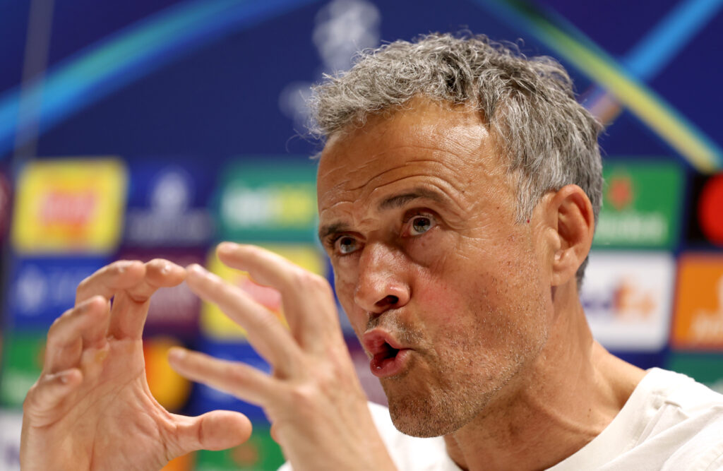 PSG, Luis Enrique: "Dembele si è allenato in gruppo, ci sarà. Ad Arteta auguro il meglio ma non per domani"