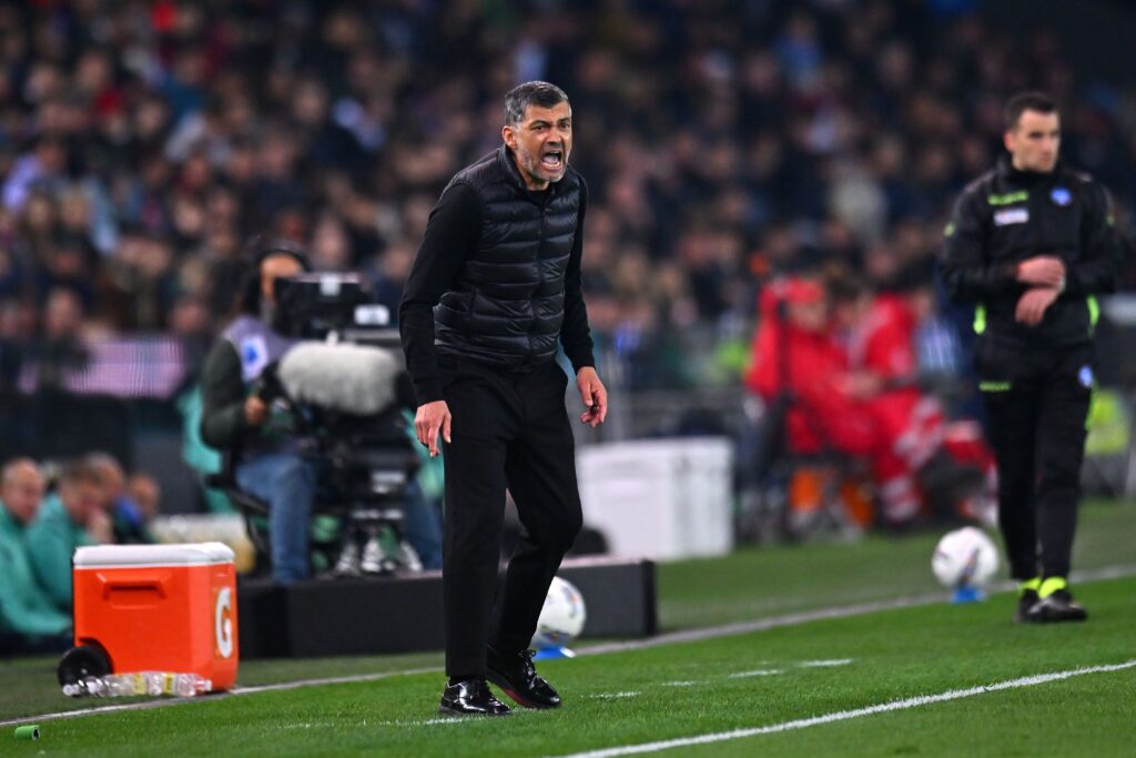 Milan, Conceição: "Ci credevo da dopo l'Atalanta. Jović? Sta lavorando benissimo, ha anche perso qualche chilo"