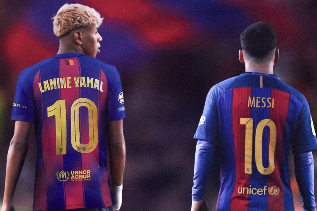 Lamine Yamal indosserà la numero 10: l'annuncio del Barcellona