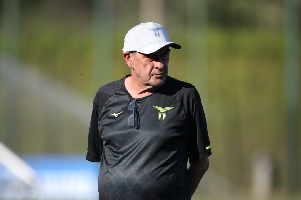 Lazio, Sarri si (ri)presenta: "Mercato bloccato? Ho pensato che il presidente mi aveva fregato"