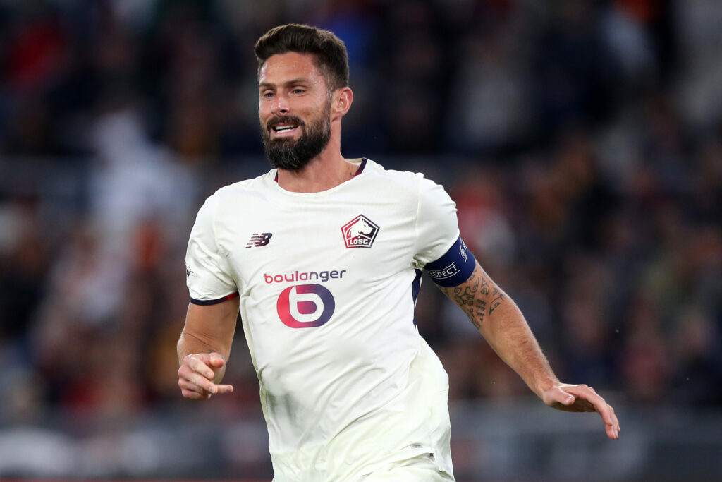 L'ex Milan Giroud annuncia: "Il Lille sarà il mio ultimo club"
