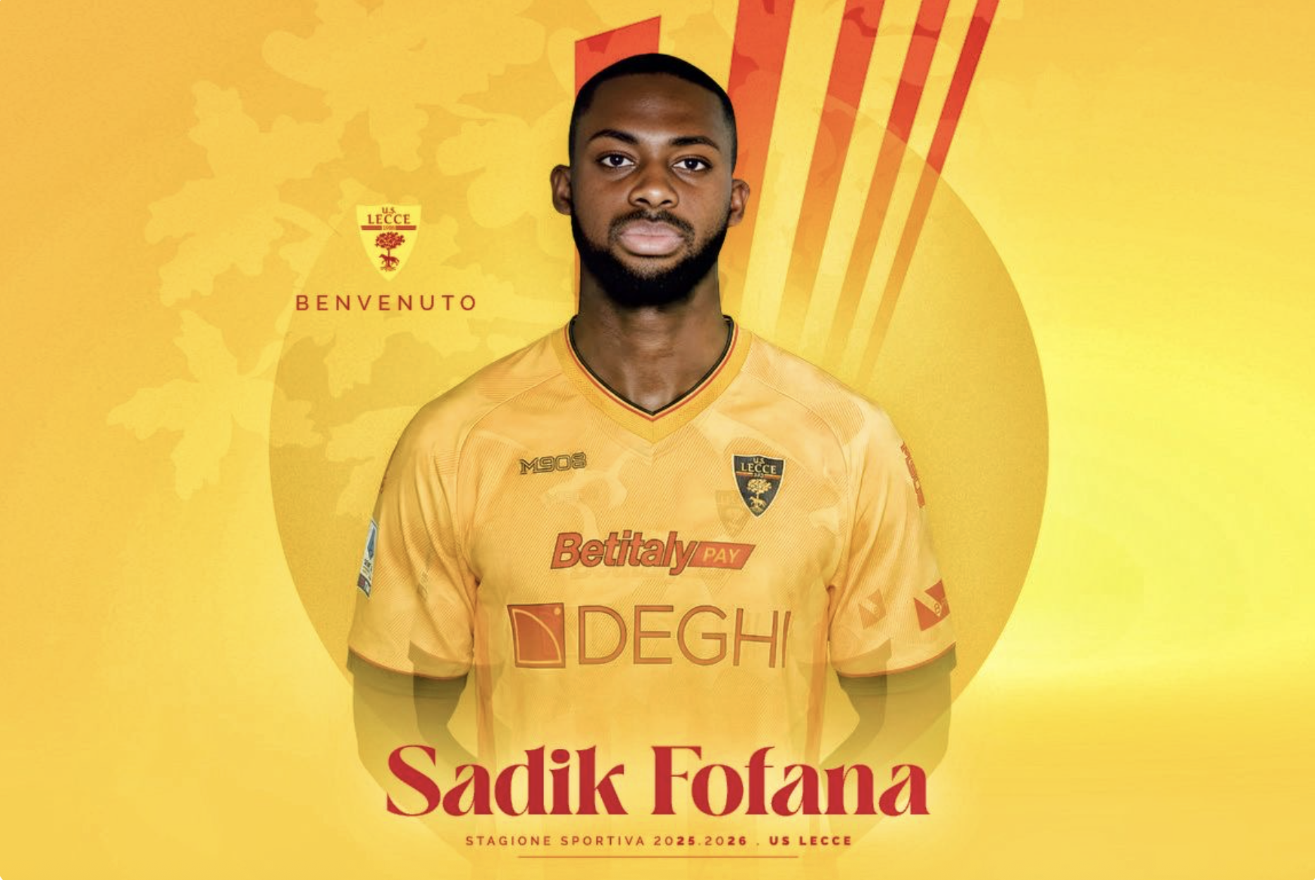 Lecce, ufficiale l'arrivo di Fofana! I dettagli dell'operazione