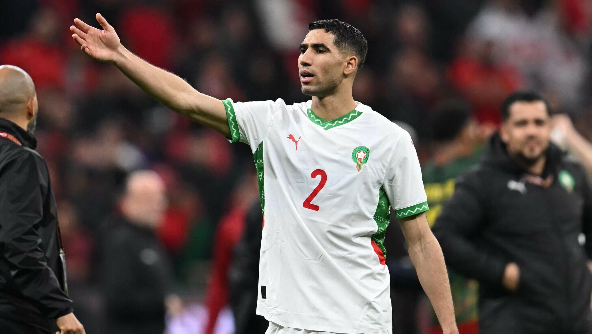 Hakimi Marocco (Fonte: X Le Parisien)