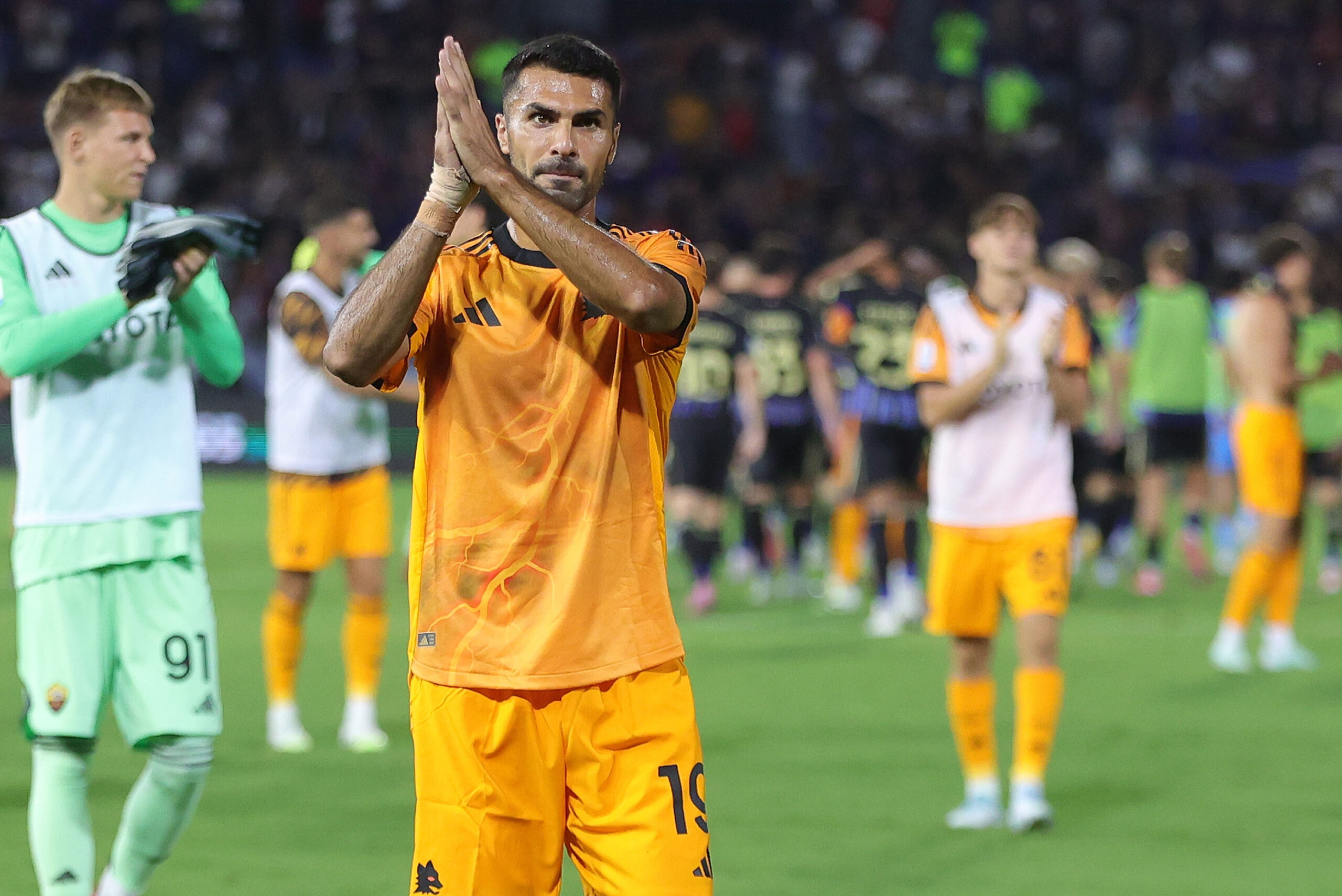 Juventus, occhi su Celik per l'estate: è in scadenza con la Roma