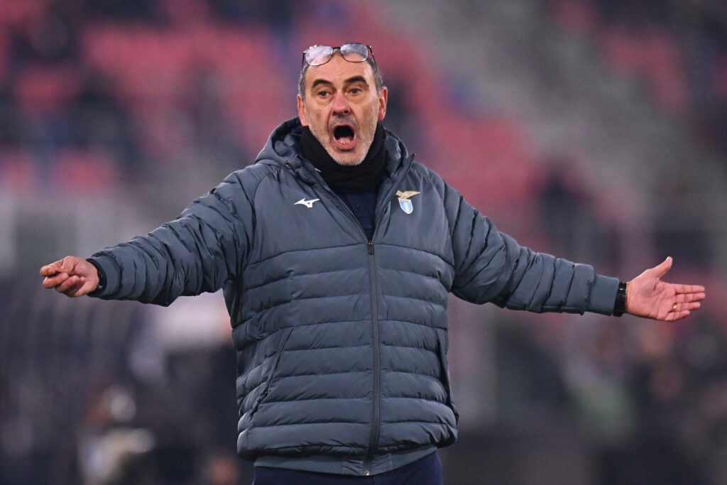 Lazio, Sarri: "Contento per giocatori e tifosi! Su Romagnoli e Maldini..."