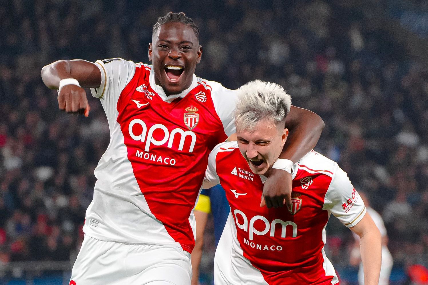 Monaco BESTIA NERA del PSG: Akliouche, Golovin la chiude appena entrato!