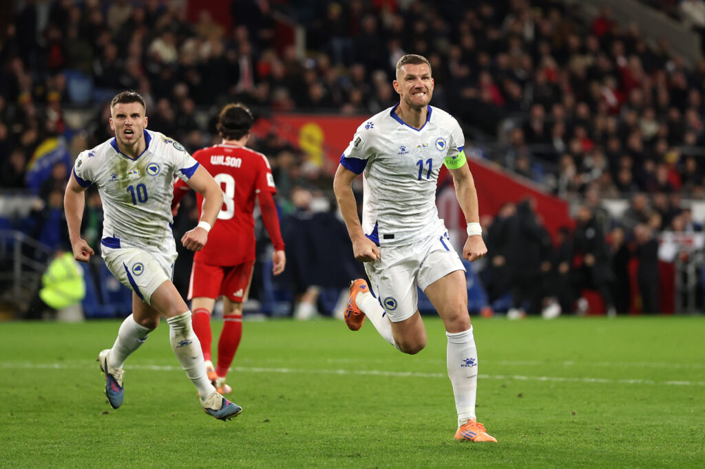 Bosnia-Italia, Dzeko: "Dimarco? Tutto normale. Gli italiani mi conoscono bene"