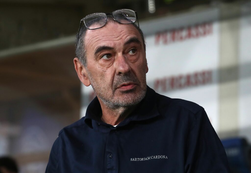 Lazio, Sarri: “L'obiettivo stagionale? Far crescere un gruppo. Avevamo pochissime chance di lottare per l'Europa"