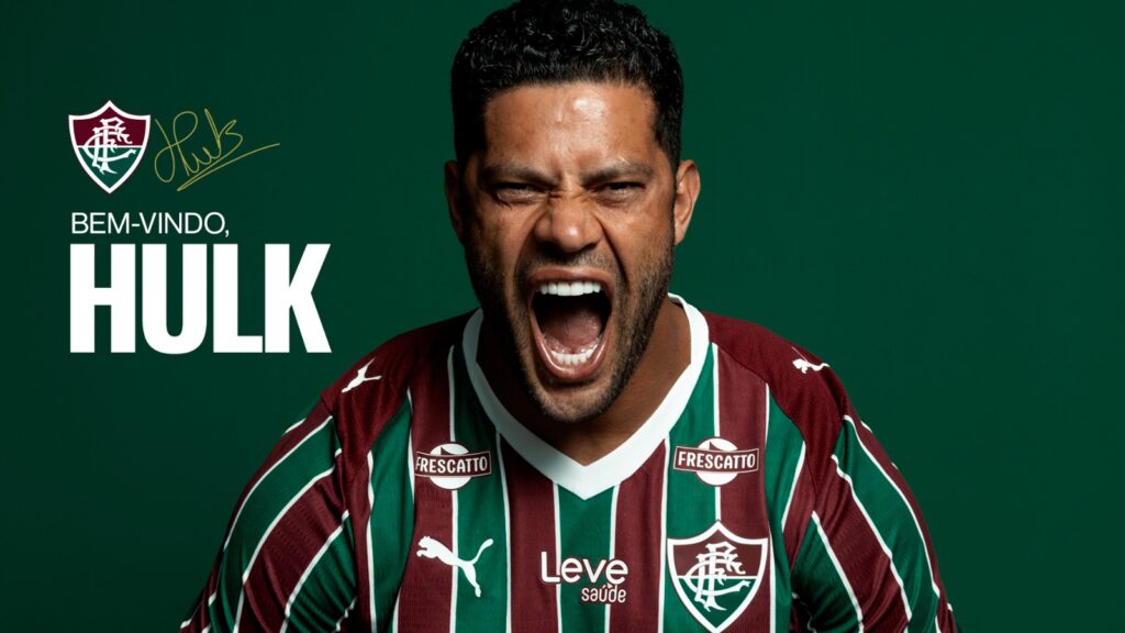 Hulk Fluminense (Fonte foto: https://www.fluminense.com.br/noticia/hulk-no-fluminense)