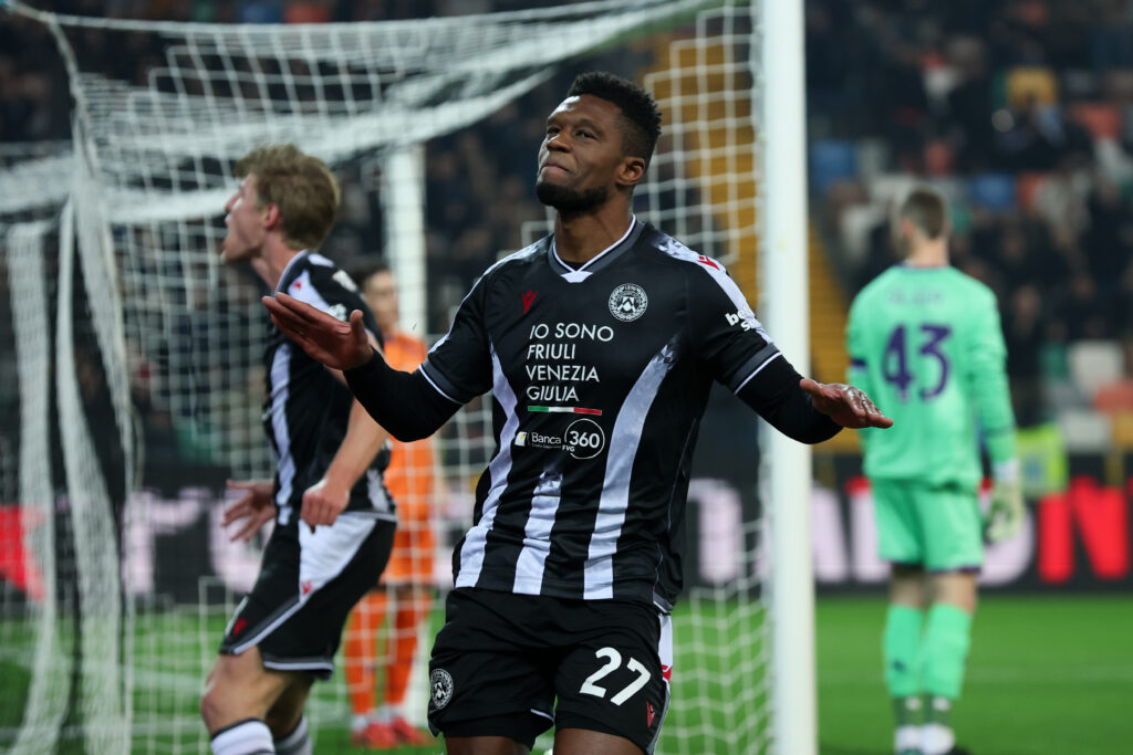 Udinese, si continua con Kabasele: è fatta per il rinnovo fino al 2027